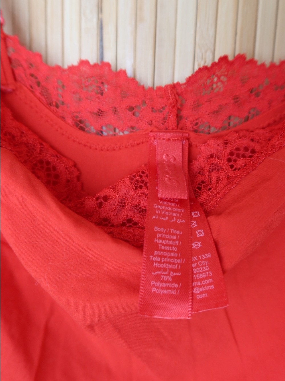 SKIMS Fits Everybody Lace Slip Dress - Picture 3 of 4
